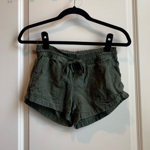 Altard State green drawstring shorts